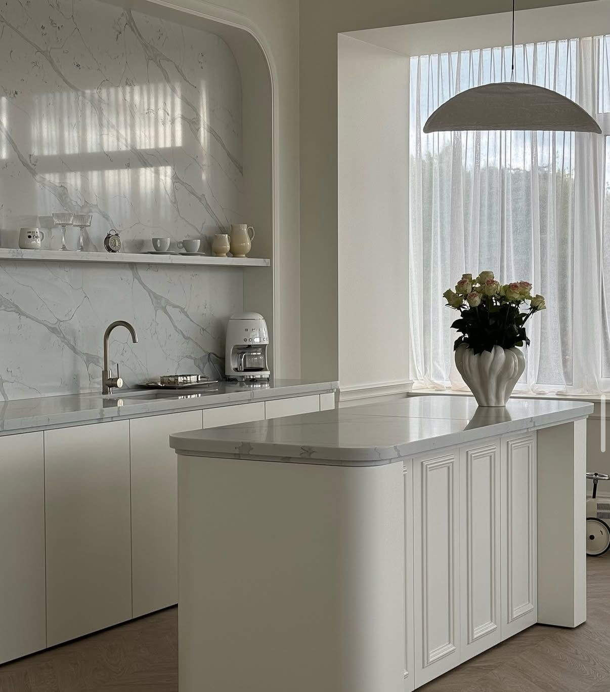 Кухня Avant Quartz 7500 Calacatta Arras