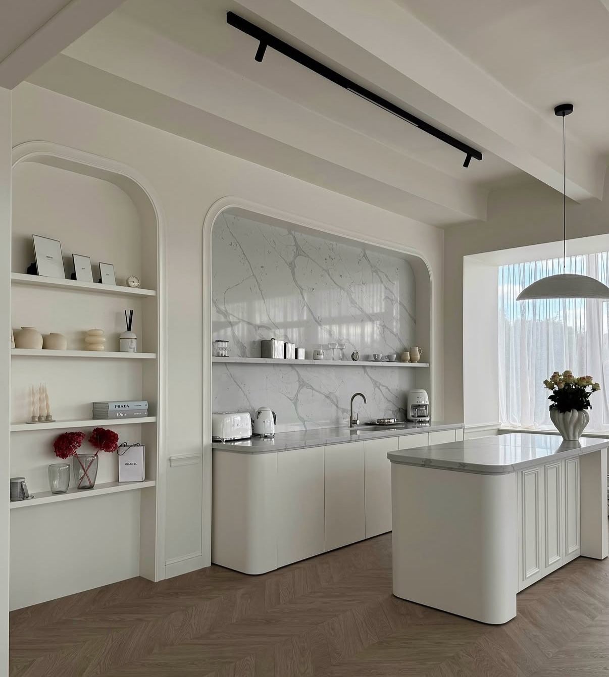 Кухня Avant Quartz 7500 Calacatta Arras