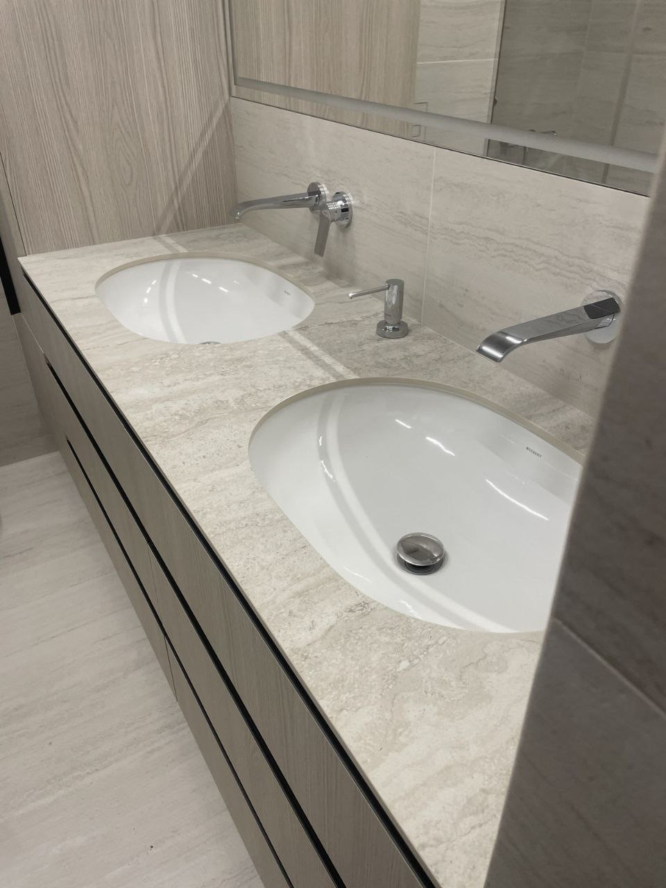 Ванна Keralini Travertino Stone Beige Structured
