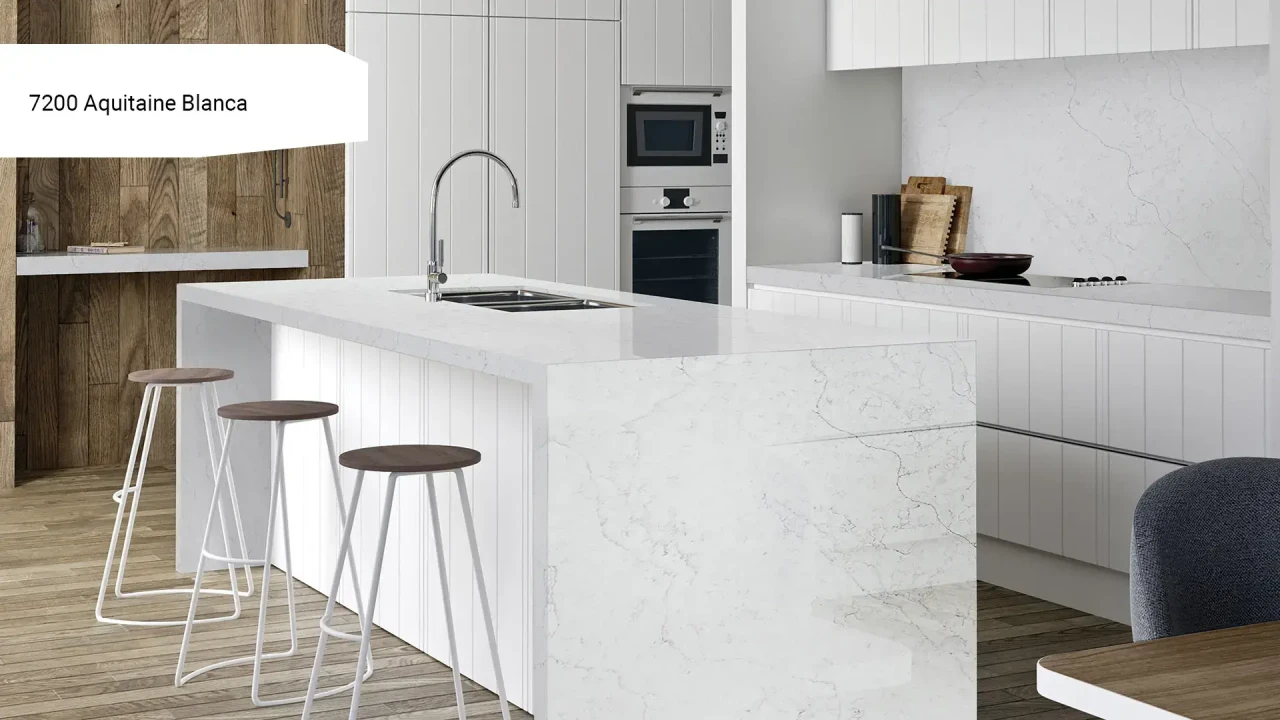 Avant Quartz 7200 Aquitaine Blanca в інтер'єрі