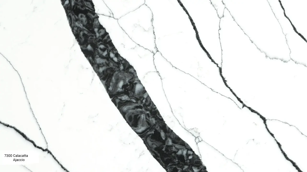 Avant Quartz 7300 Calacatta Ajaccio