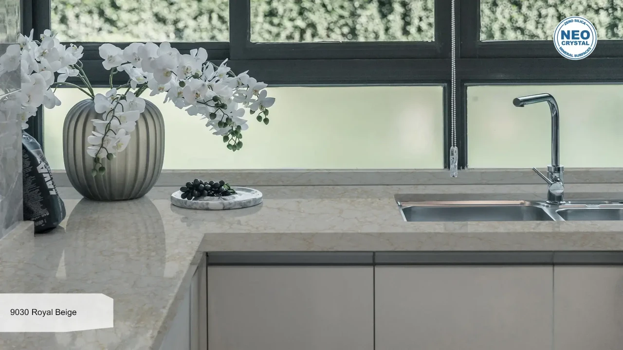 Avant Quartz 9030 Royal Beige в інтер'єрі
