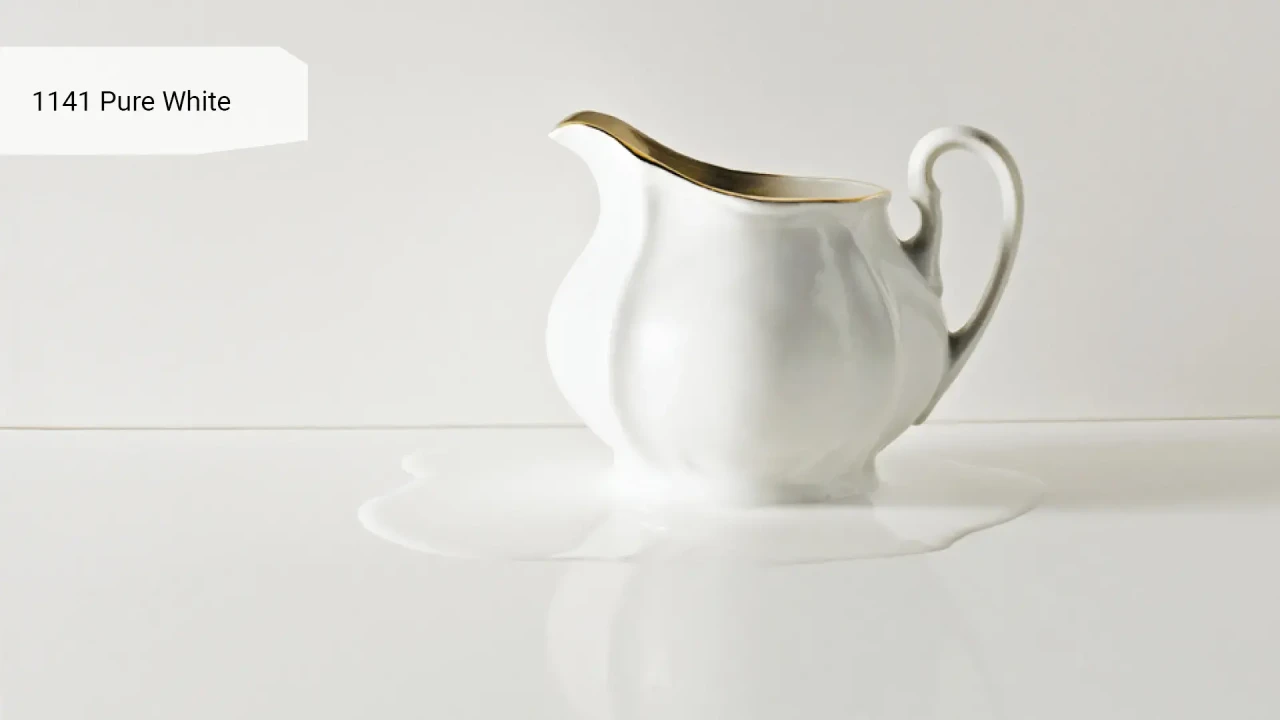 Caesarstone 1141 Pure White в інтер'єрі