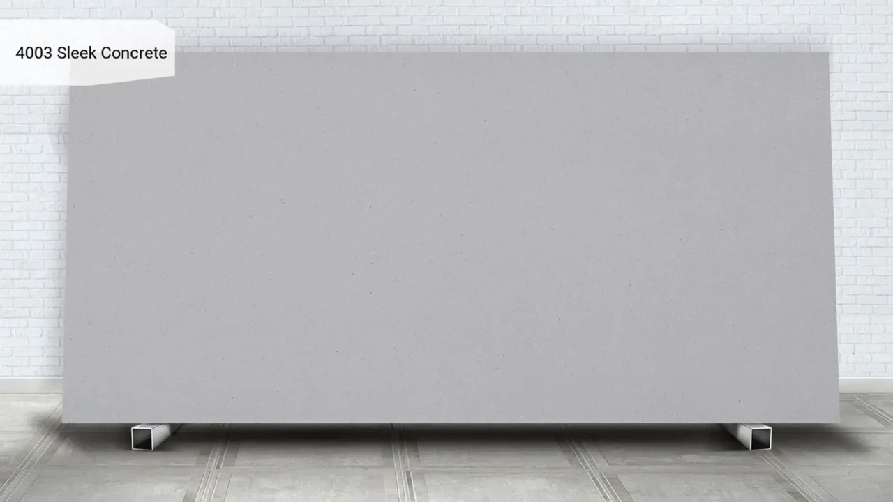 Caesarstone 4003 Sleek Concrete в інтер'єрі