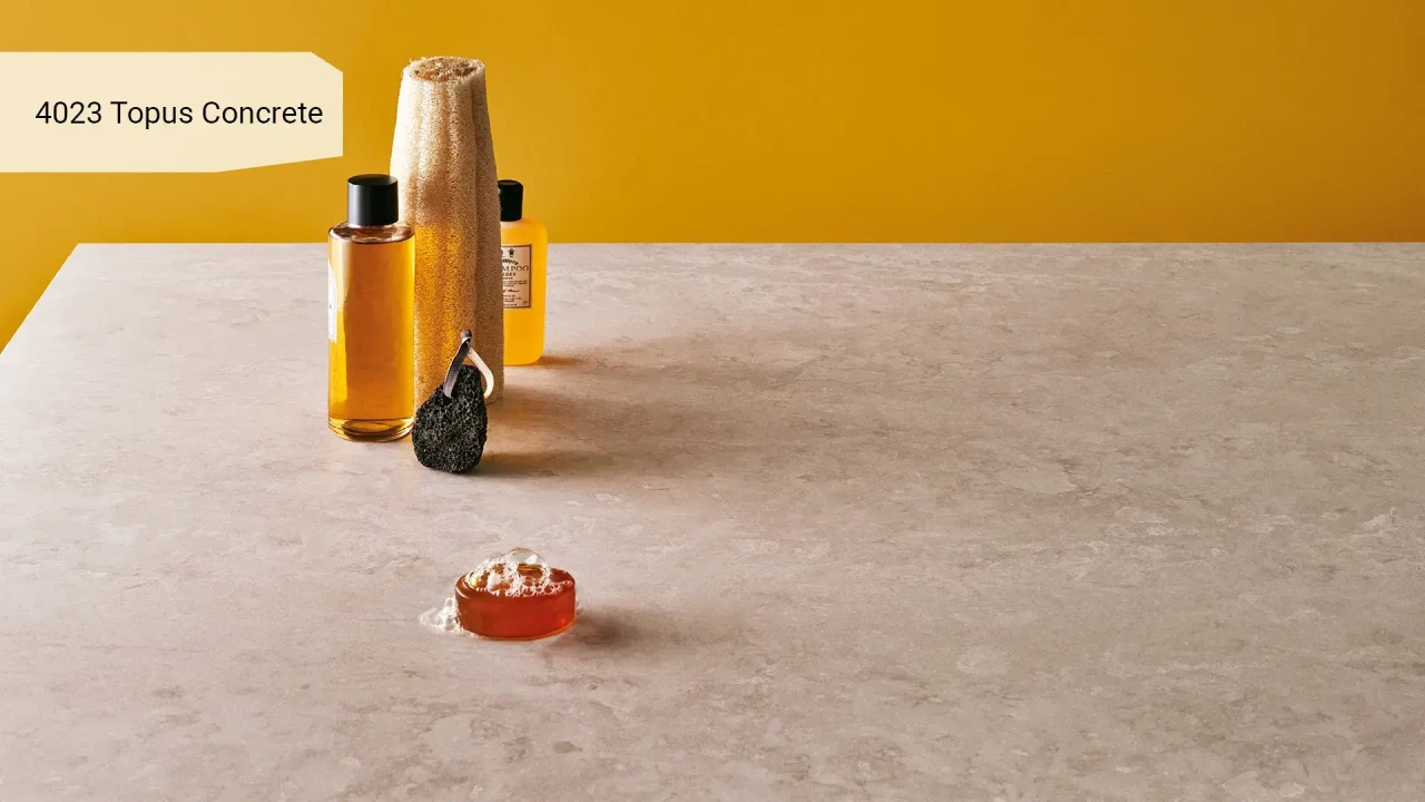 Caesarstone 4023 Topus Concrete в інтер'єрі