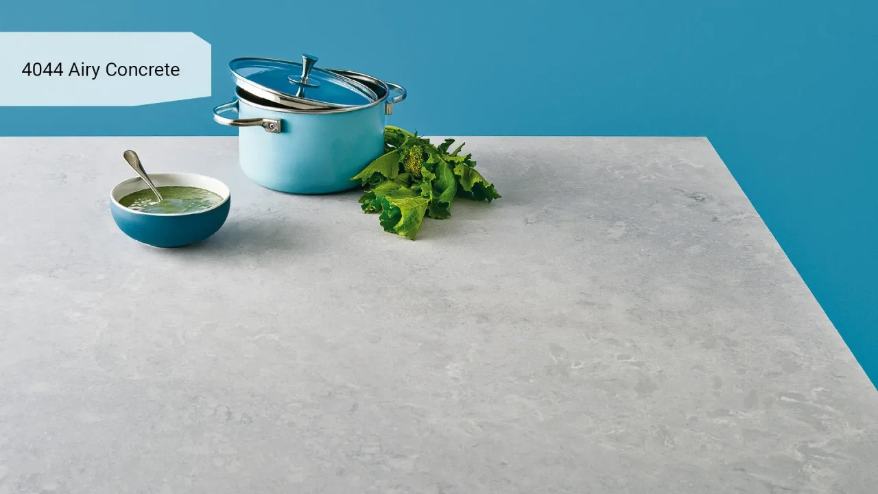 Caesarstone 4044 Airy Concrete в інтер'єрі