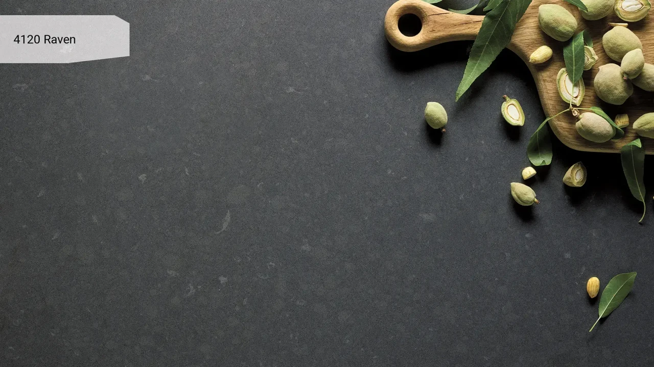 Caesarstone 4120 Raven в інтер'єрі