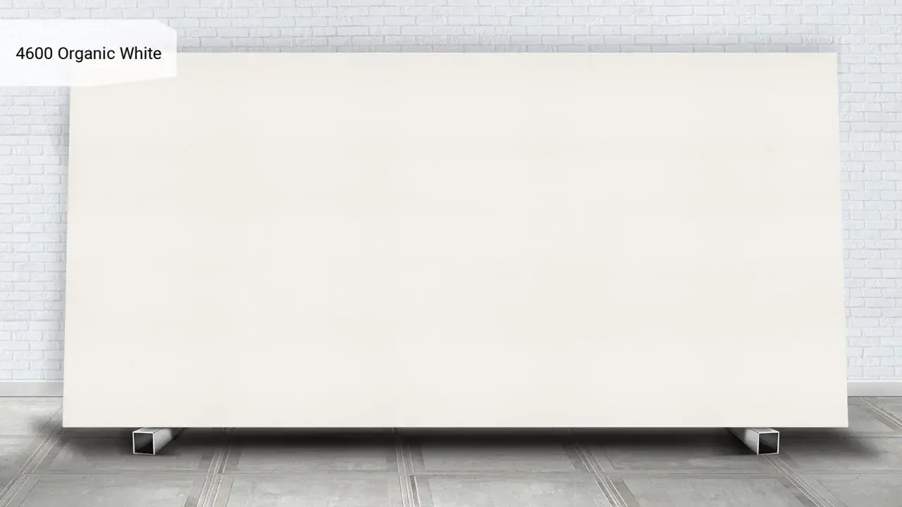 Caesarstone 4600 Organic White в інтер'єрі