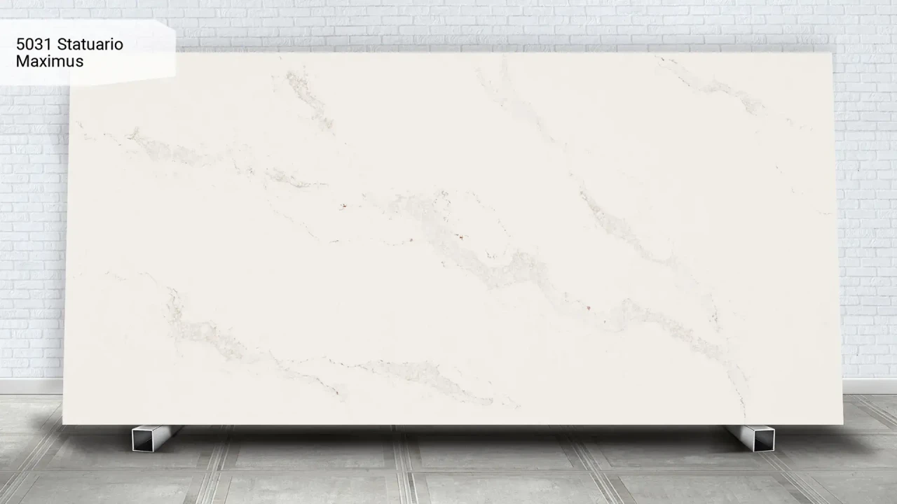 Caesarstone 5031 Statuario Maximus в інтер'єрі