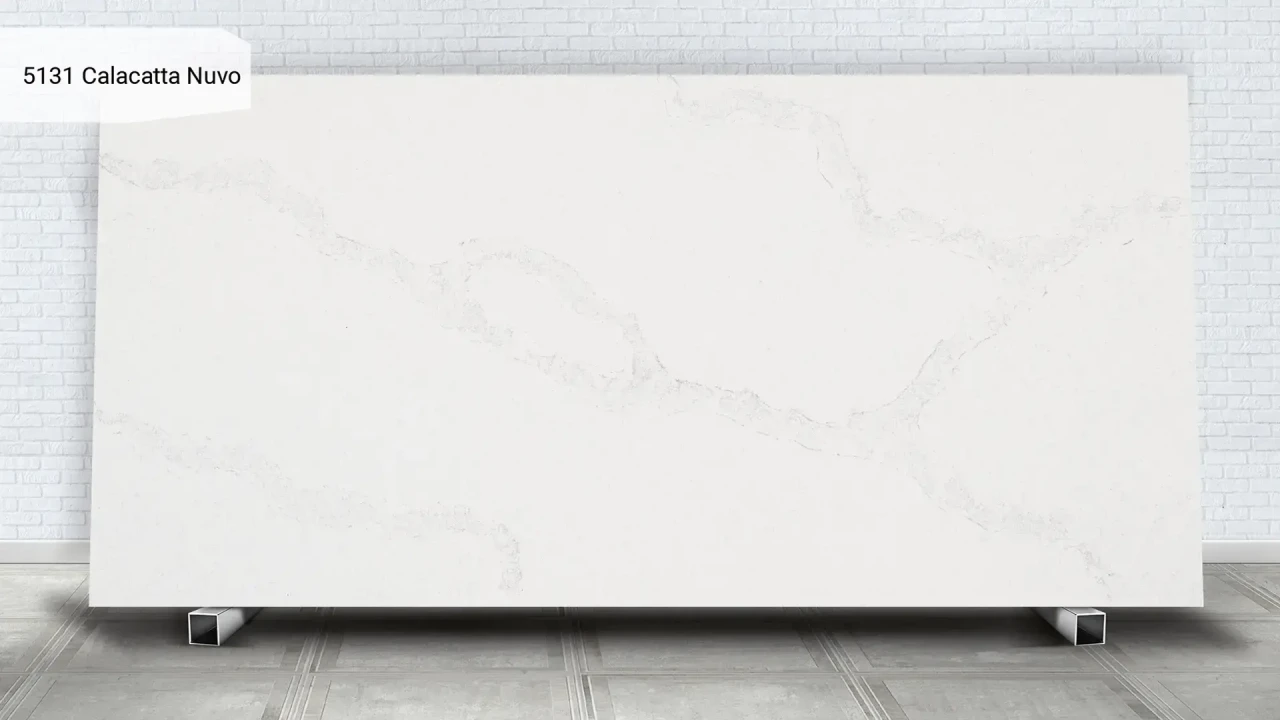 Caesarstone 5131 Calacatta Nuvo в інтер'єрі