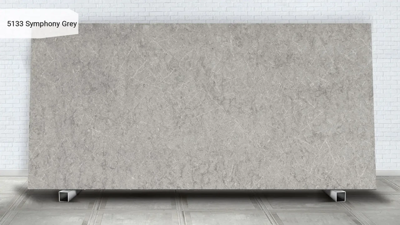 Caesarstone 5133 Symphony Grey в інтер'єрі