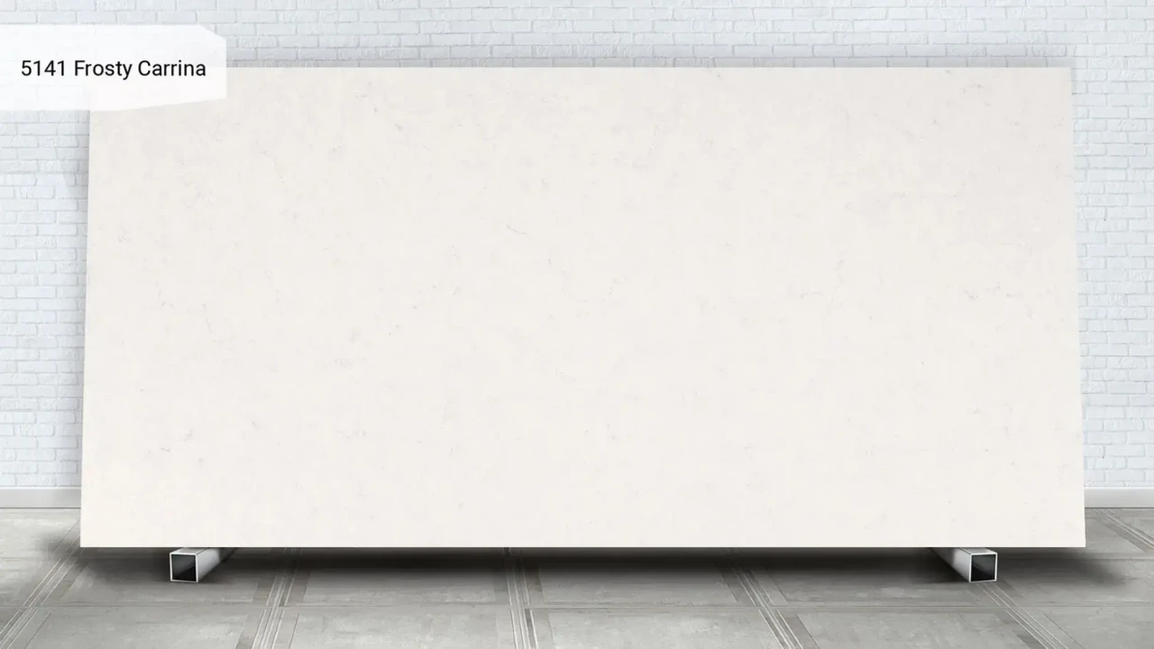 Caesarstone 5141 Frosty Carrina в интерьере