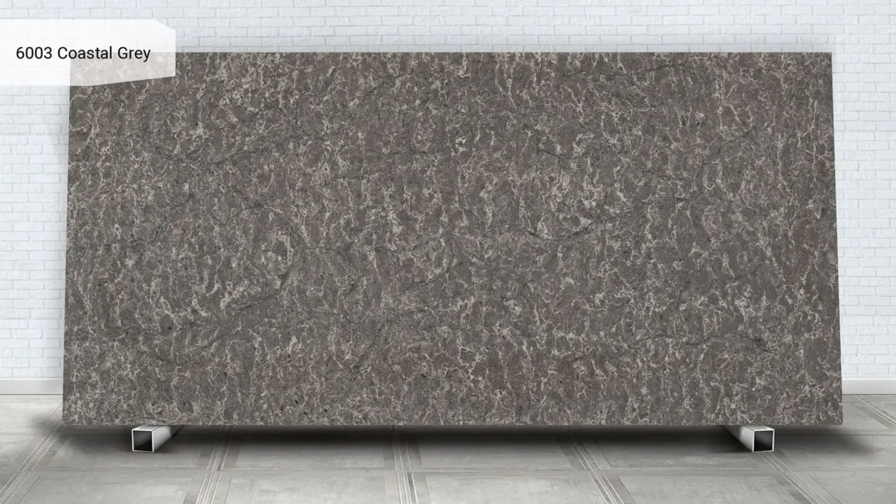 Caesarstone 6003 Coastal Grey в інтер'єрі