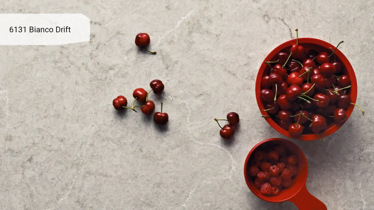 Caesarstone 6131 Bianco Drift в інтер'єрі