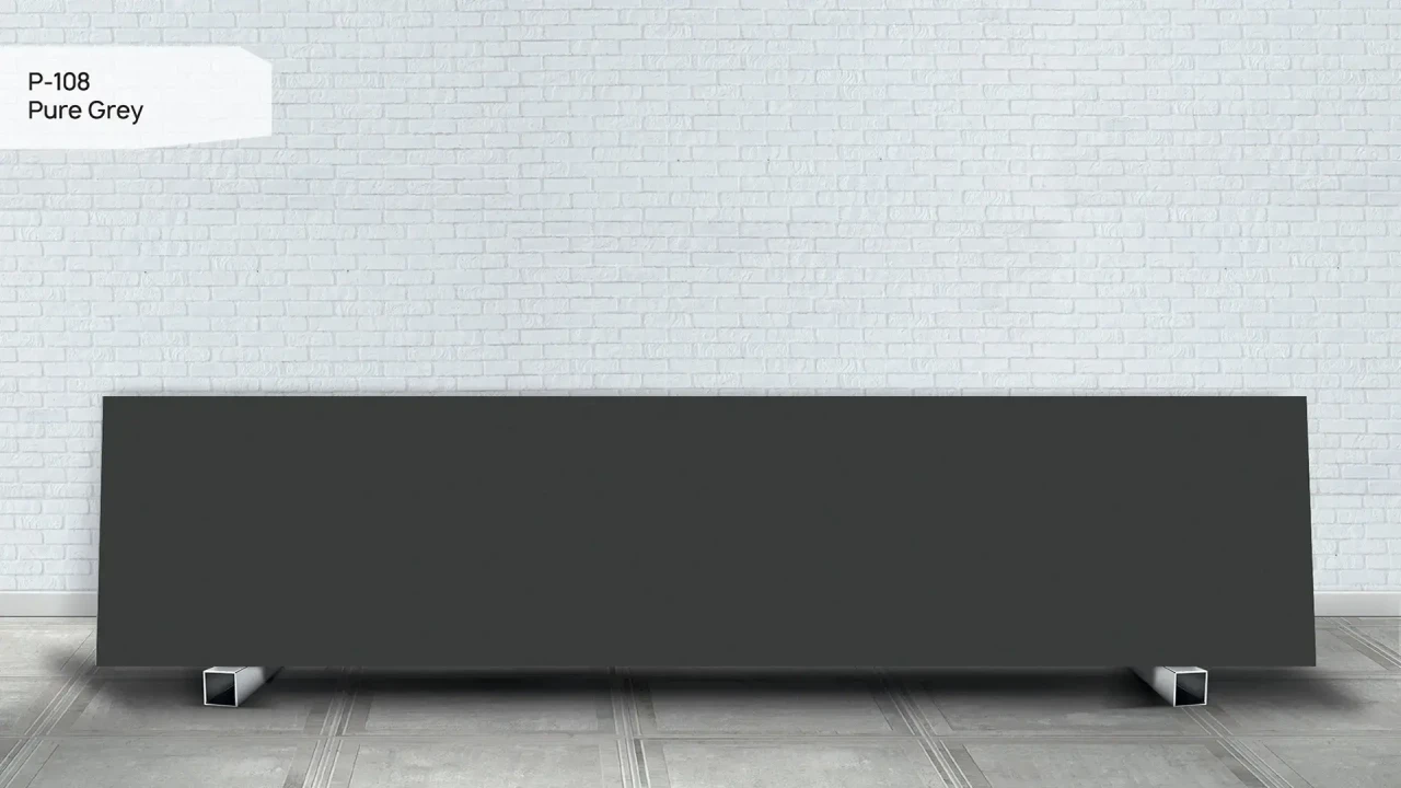GRANDEX P-108 Pure Grey в интерьере