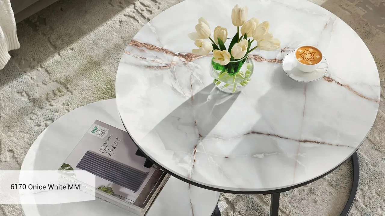 Puricelli 6170 Onice White в інтер'єрі