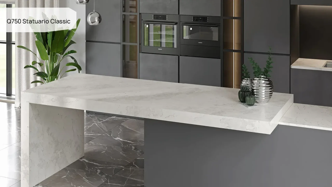 Tisoro Q750 Statuario Classic в інтер'єрі