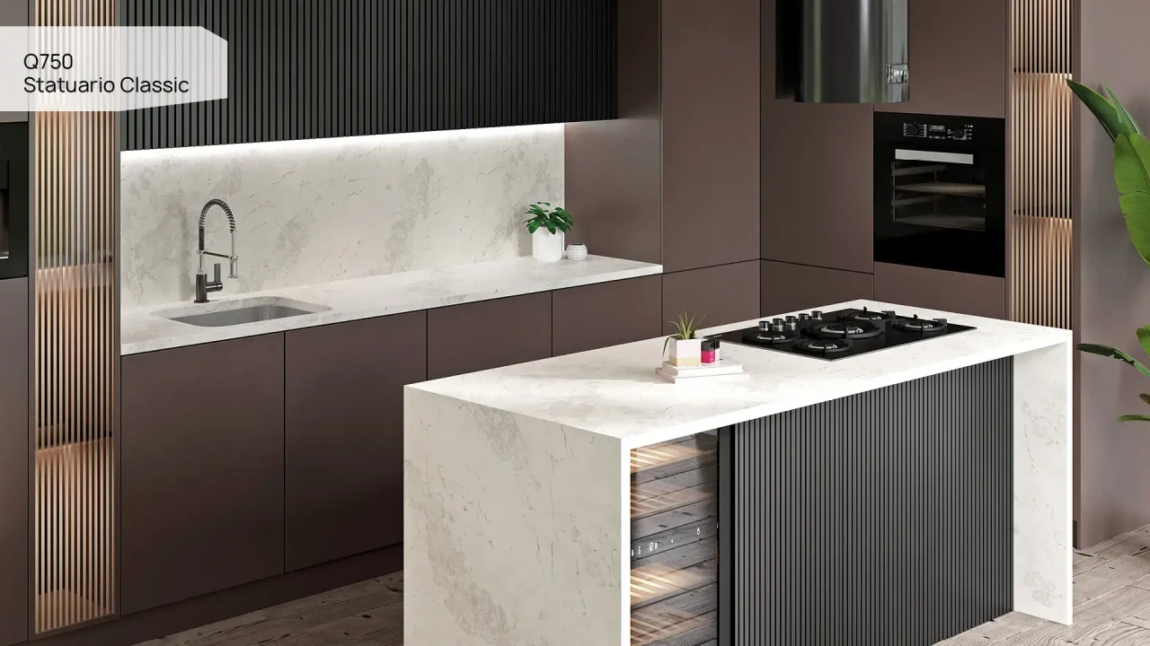 Tisoro Q750 Statuario Classic в інтер'єрі
