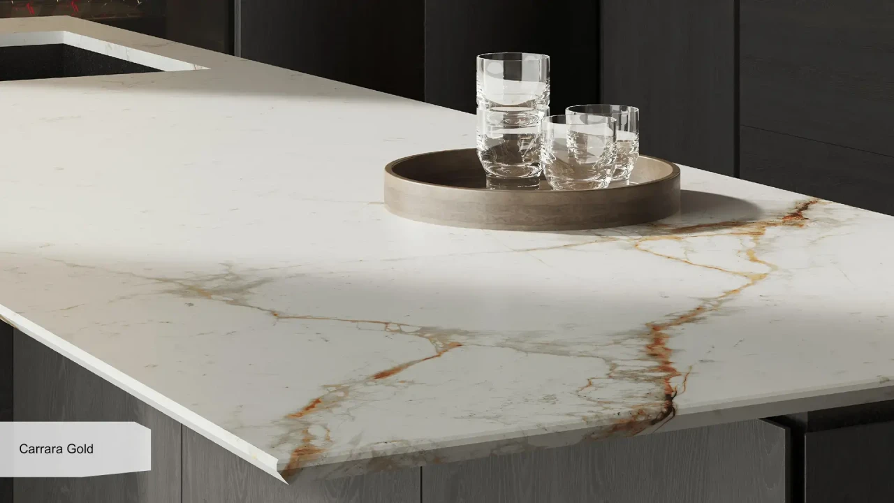 Keralini Carrara Gold в інтер'єрі