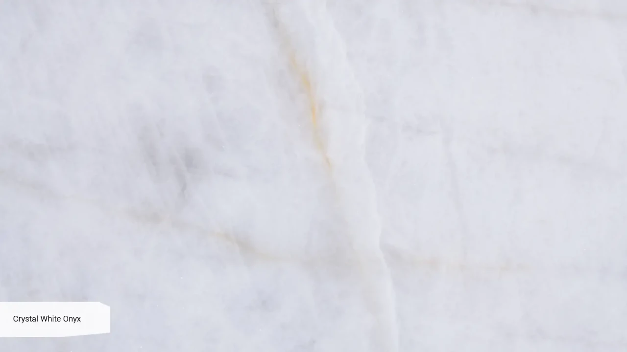 Scalla Naturale Crystal White Onyx