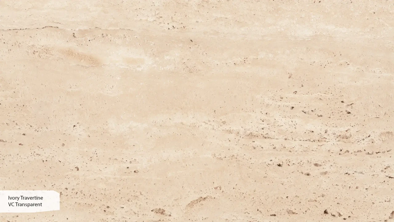 Scalla Naturale Ivory Travertine VC Transparent в інтер'єрі