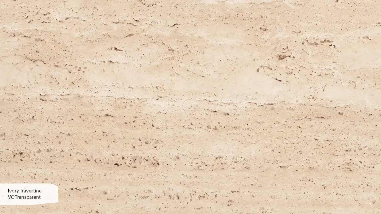 Scalla Naturale Ivory Travertine VC Transparent в інтер'єрі