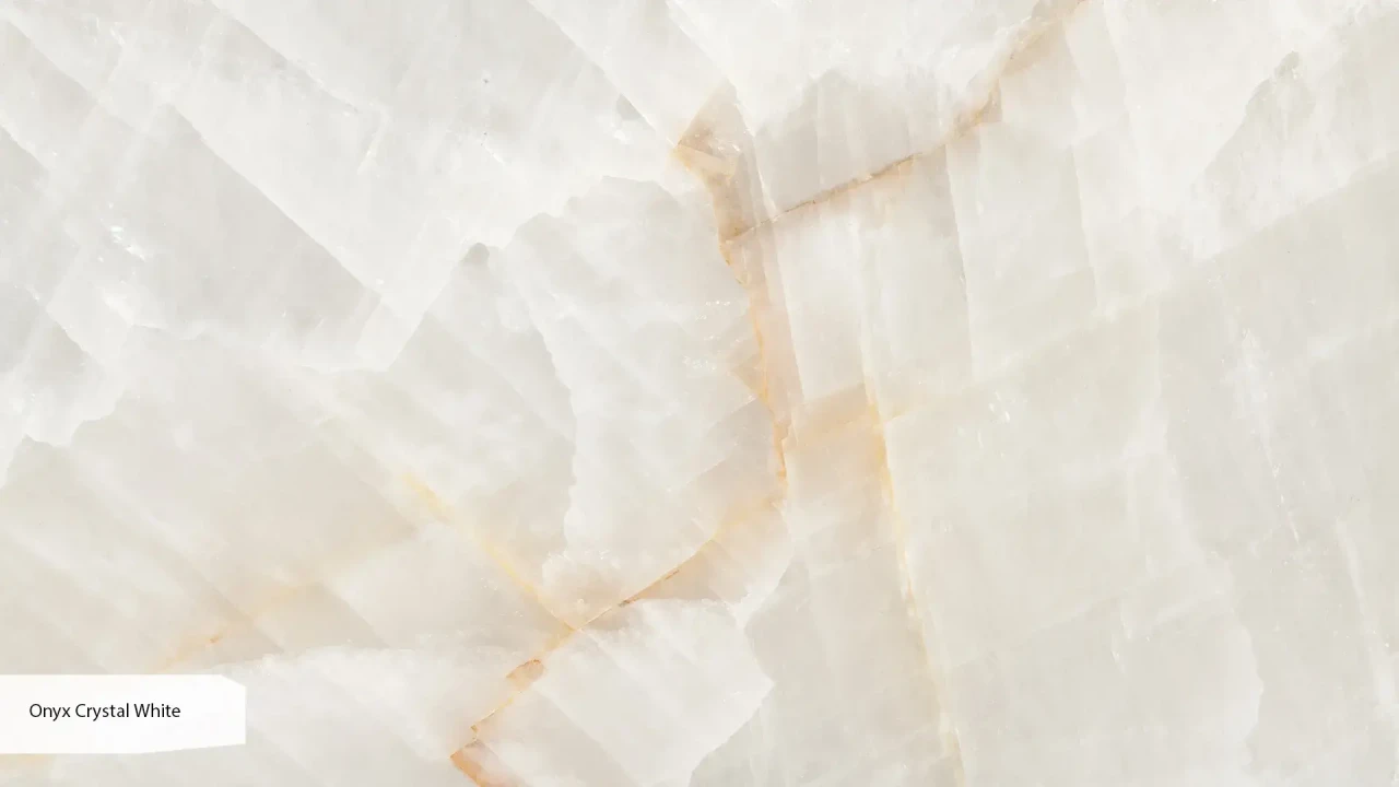 Scalla Naturale Onyx Crystal White в інтер'єрі