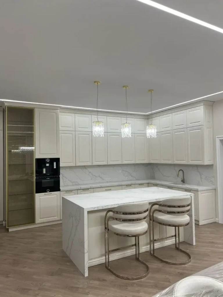 Кухня Avant Quartz 7470 Calacatta Bearn