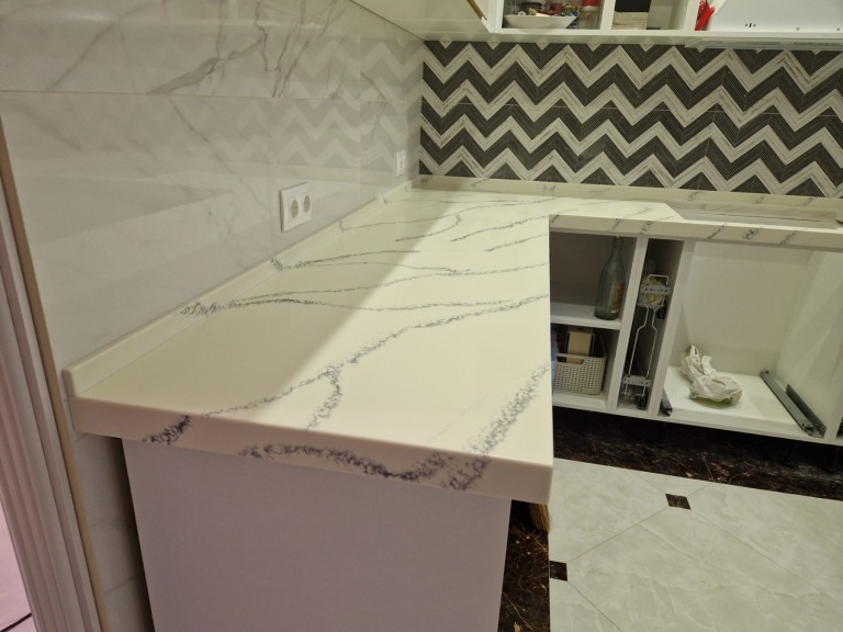 Кухня NEOMARM NM 203 Calacatta Vaniglia