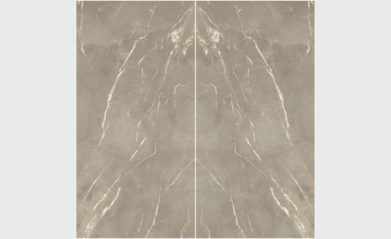 Infinito 2.0 ROYAL CREAMY NATURAL Bookmatch B 163x324 12 mm