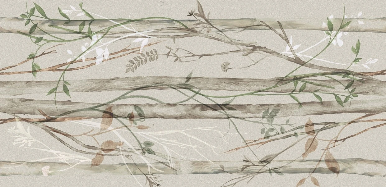 HERBARIUM WALLART 60*120 Матова 9 mm